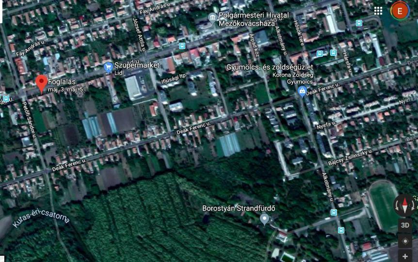 Harsfak Villa Mezokovacshaza Eksteriør bilde
